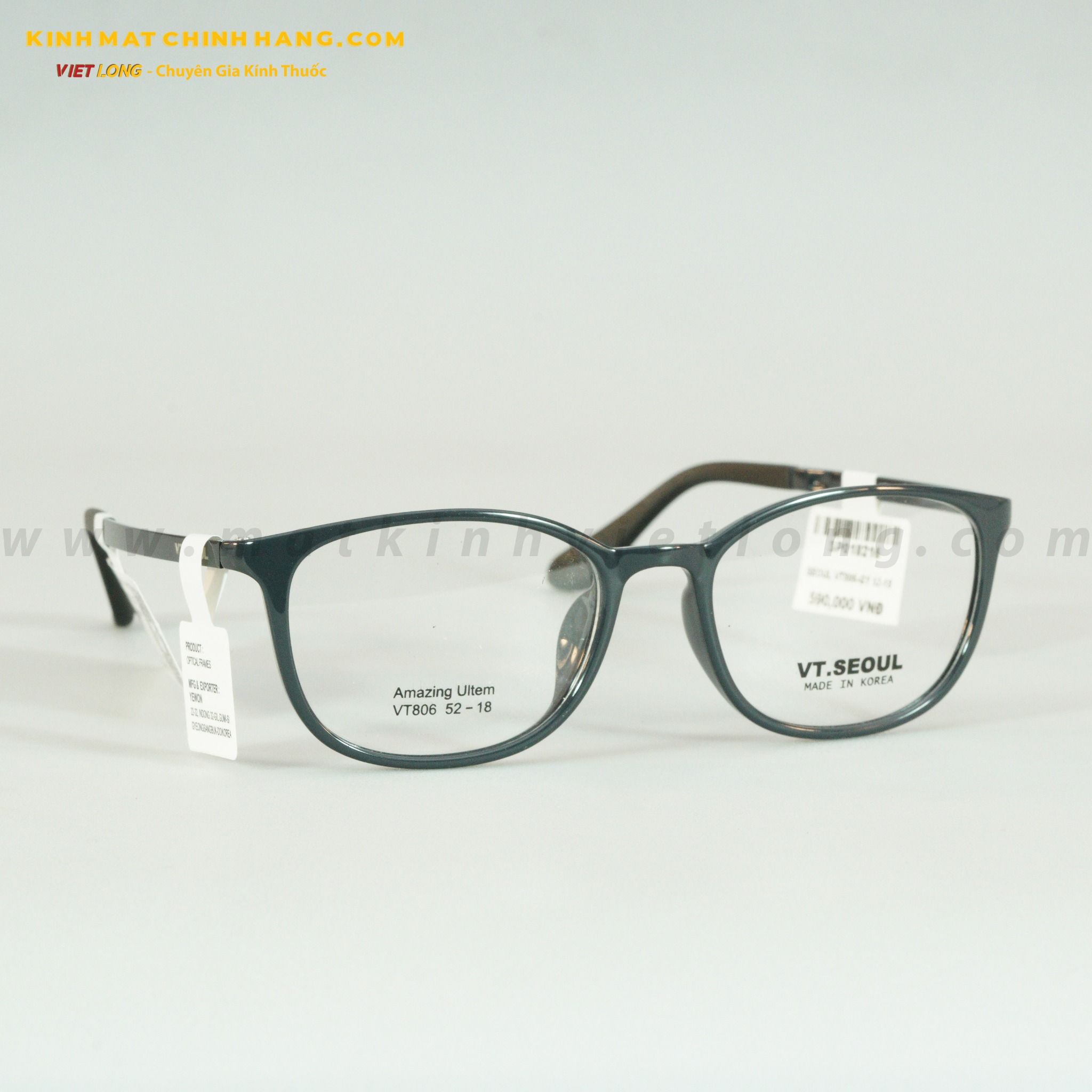 GỌNG KÍNH SEOUL VT806-GY 52-18
