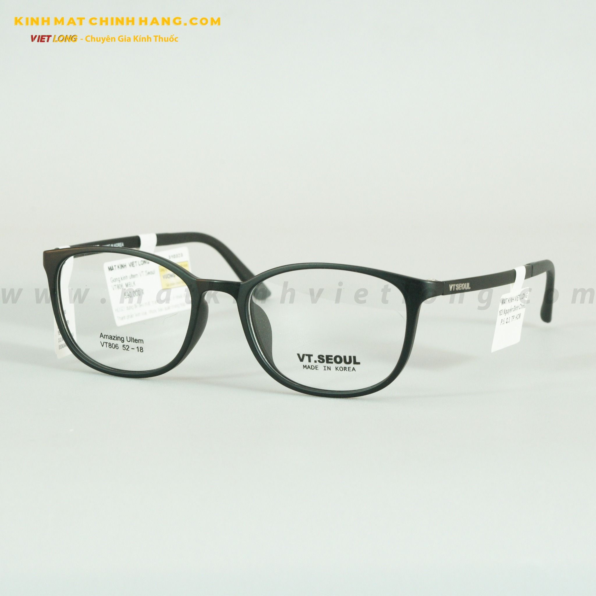 GỌNG KÍNH SEOUL VT806-MBLK 52-18