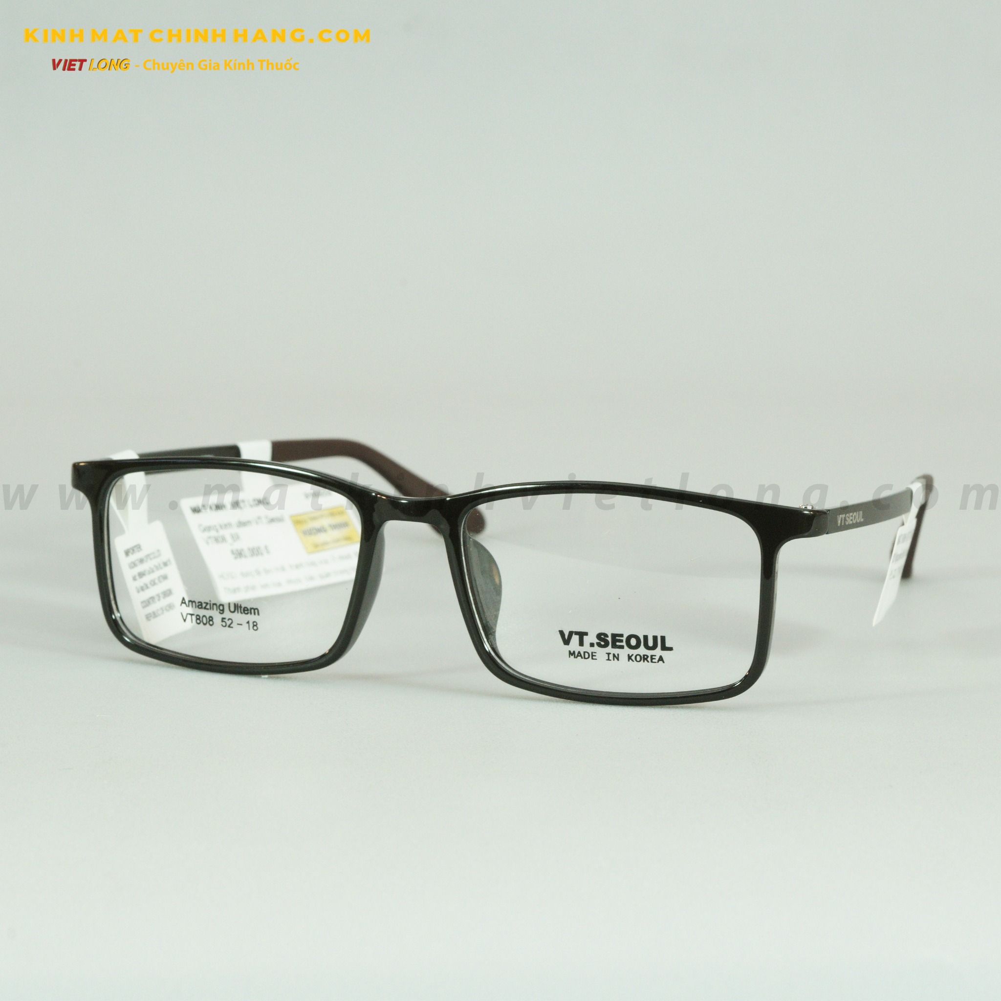 GỌNG KÍNH SEOUL VT808-BR 52-18