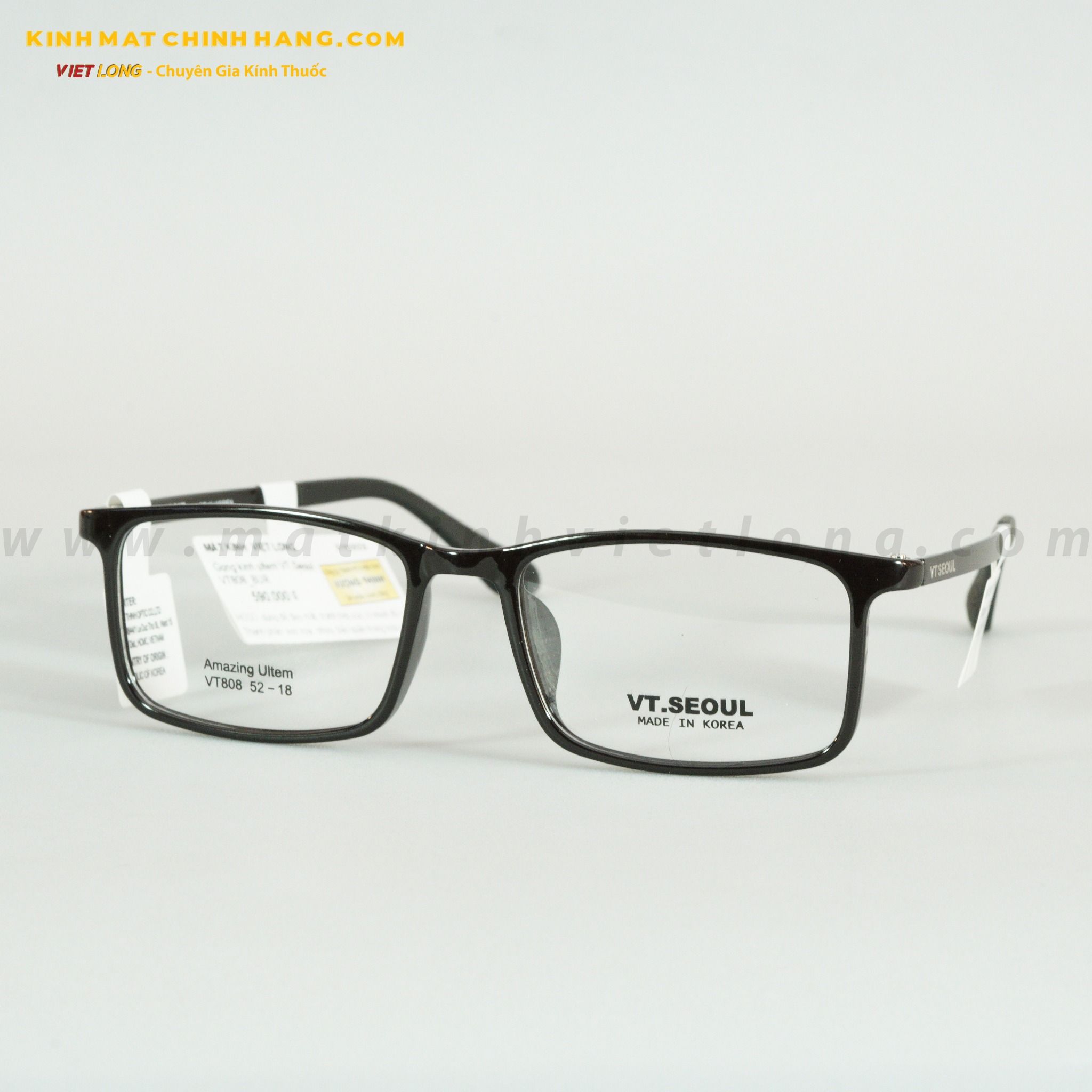 GỌNG KÍNH SEOUL VT808-BUR 52-18