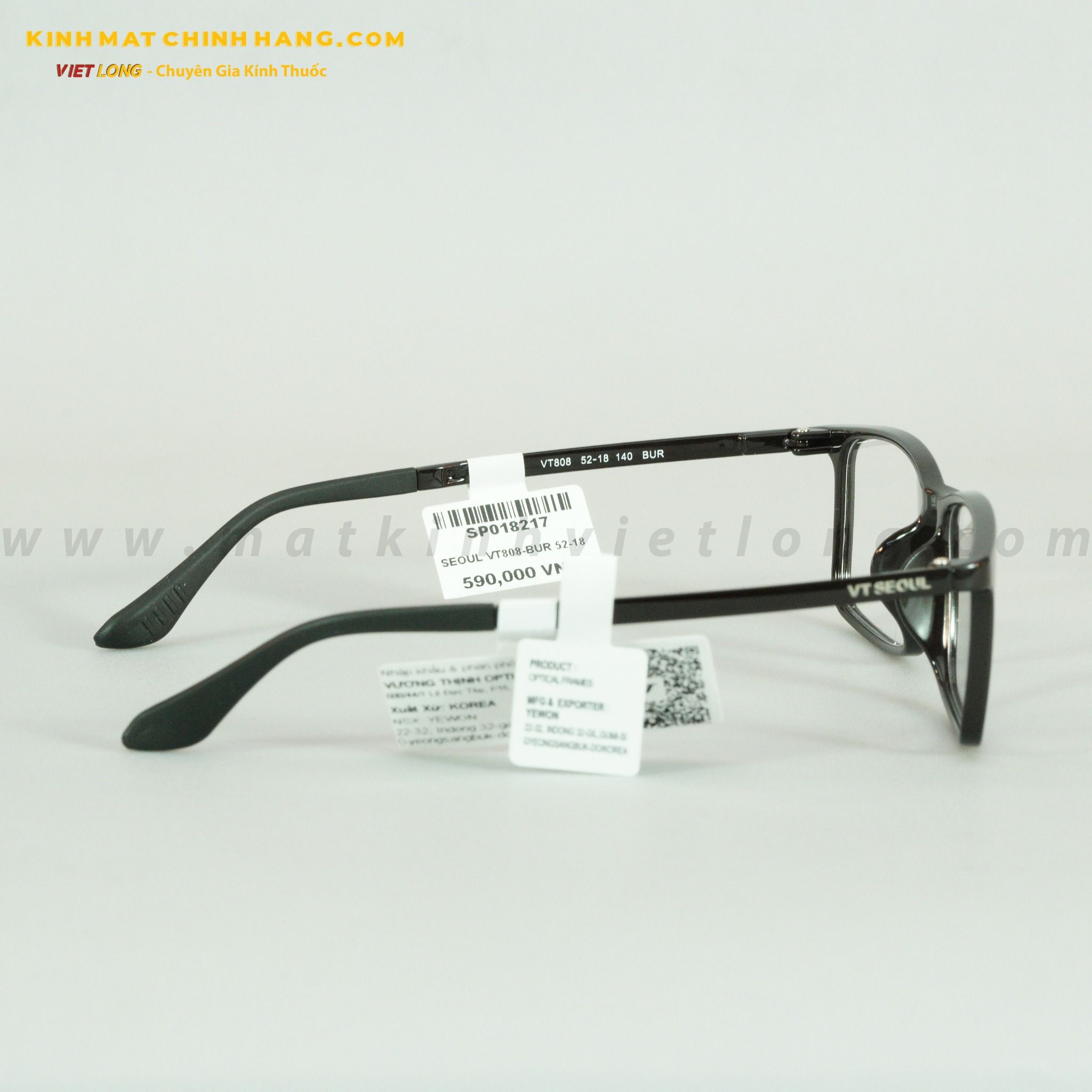 GỌNG KÍNH SEOUL VT808-BUR 52-18
