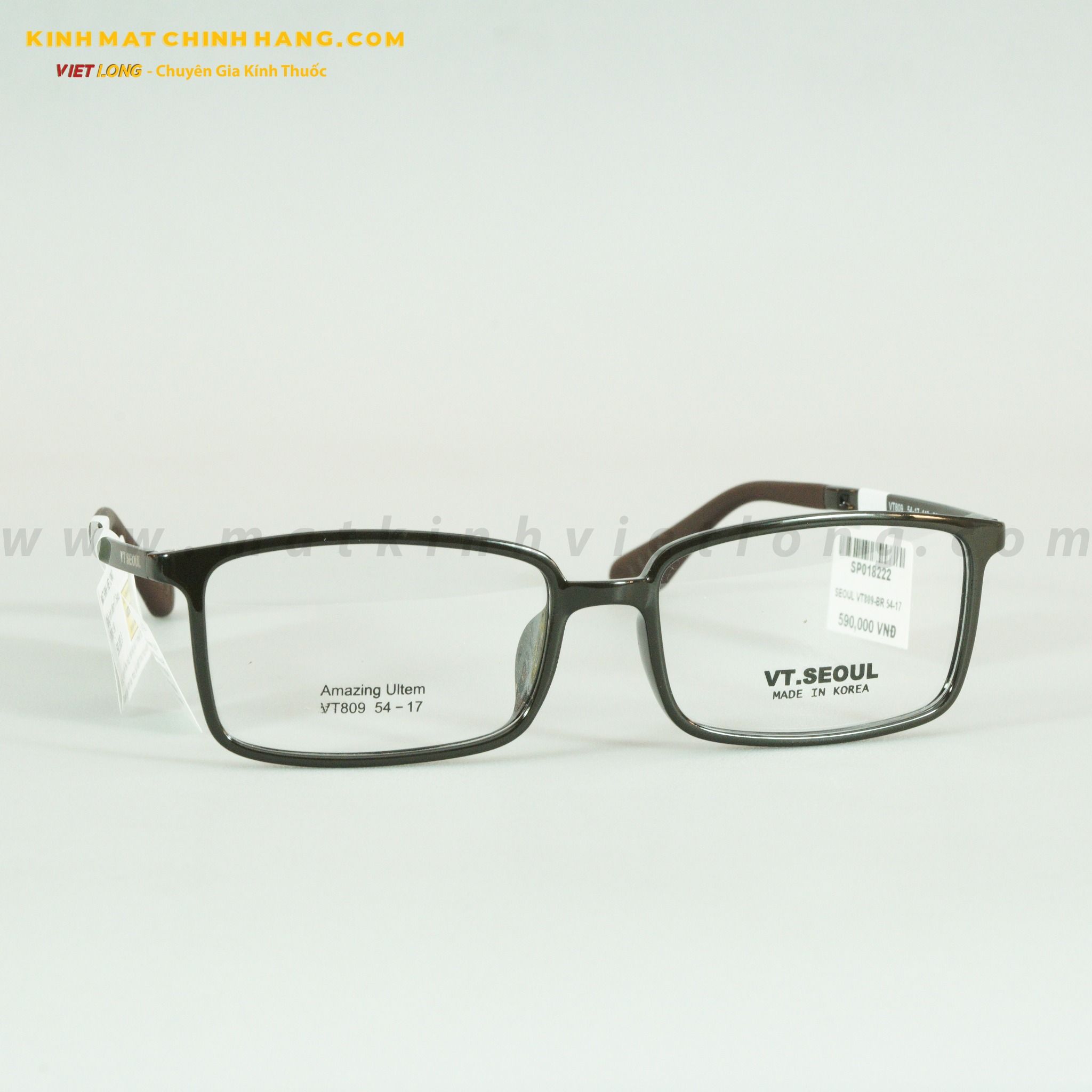 GỌNG KÍNH SEOUL VT809-BR 54-17