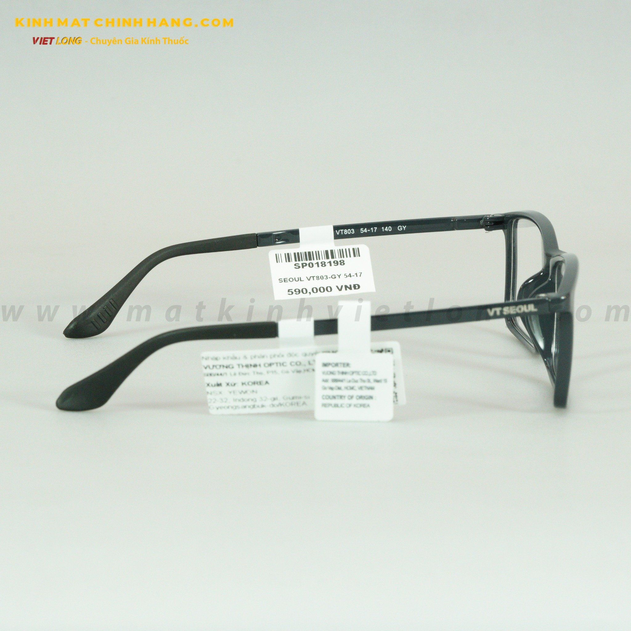 GỌNG KÍNH SEOUL VT803-GY 54-17