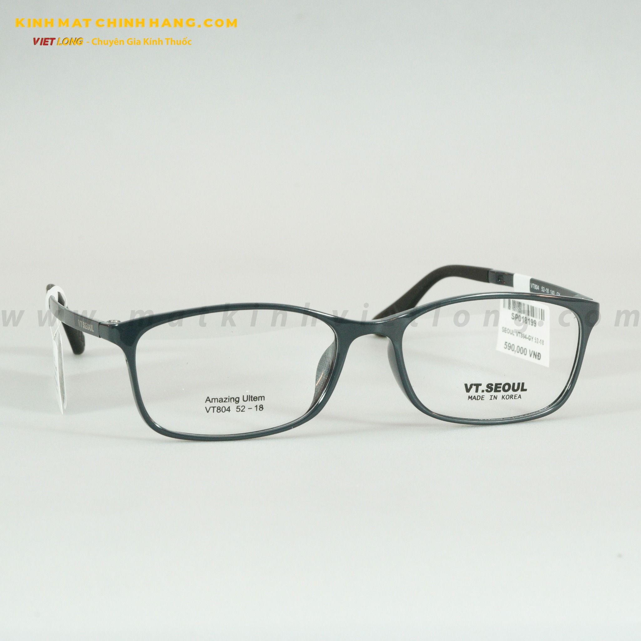 GỌNG KÍNH SEOUL VT804-GY 52-18