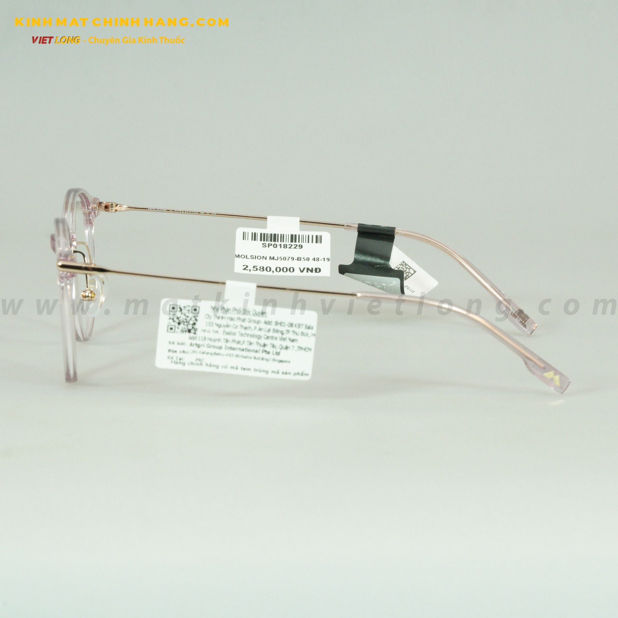 GỌNG KÍNH MOLSION MJ5079-B50 48-19