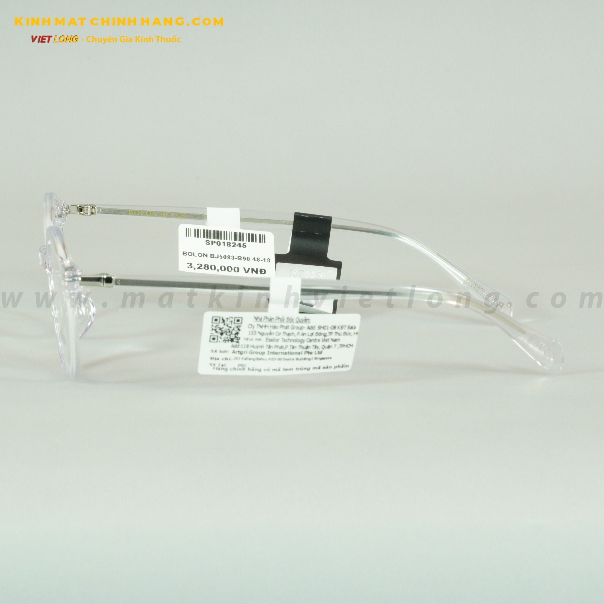 GỌNG KÍNH BOLON BJ5083-B90 48-18
