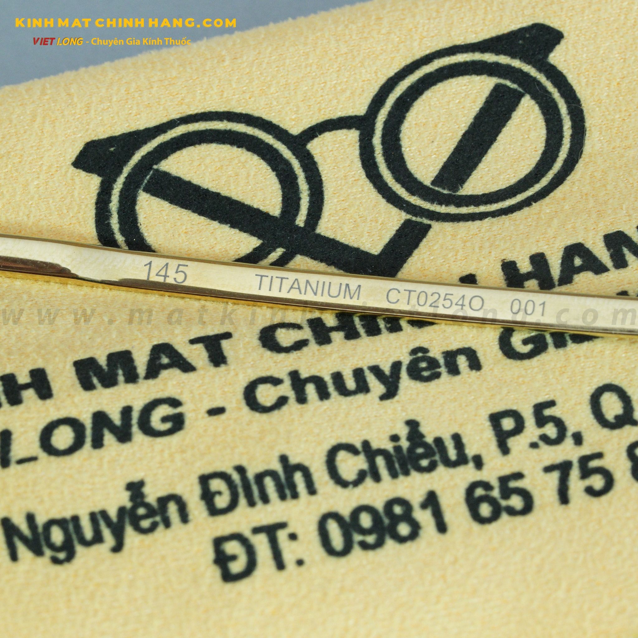  GỌNG KÍNH CARTIER CT0254O-001 57-15 