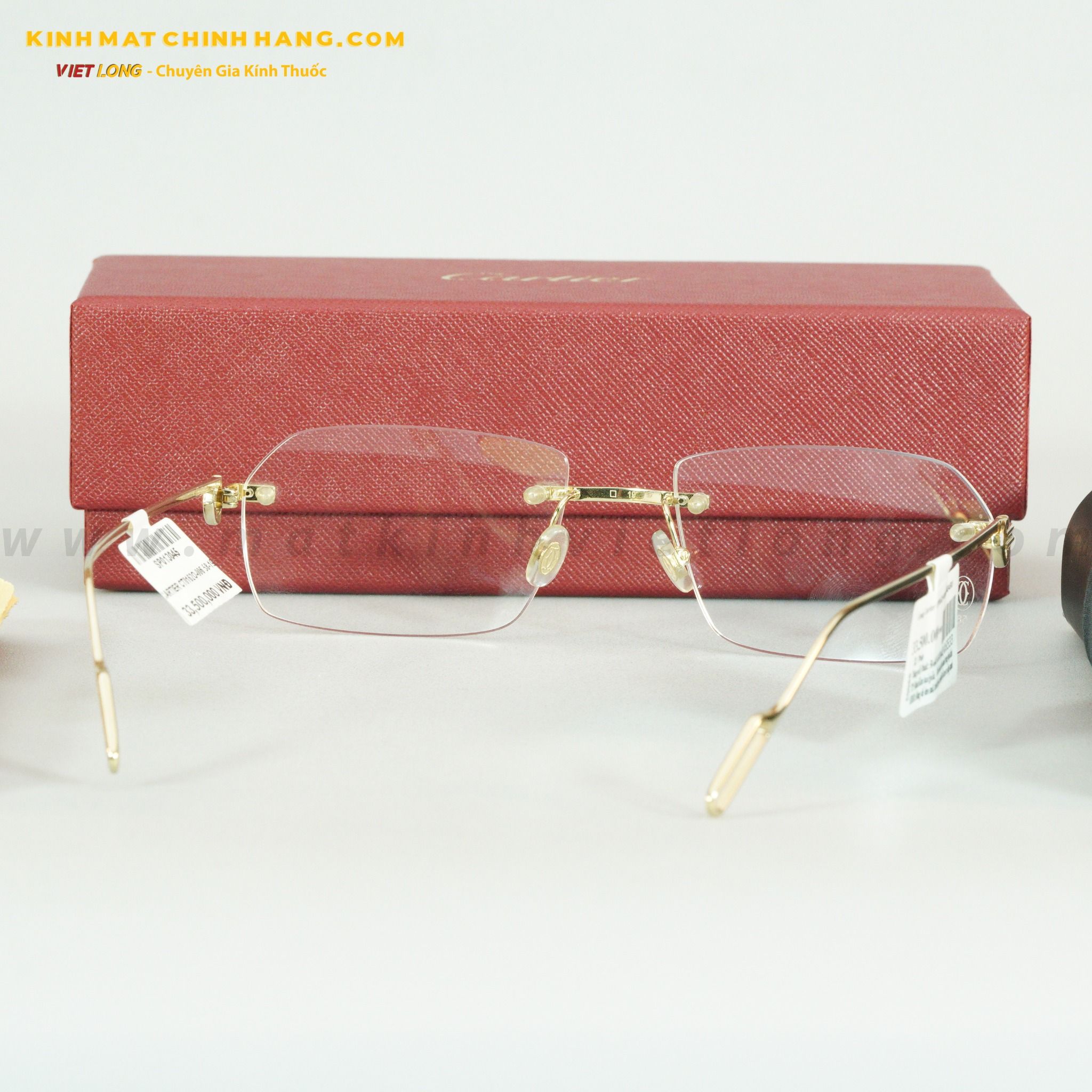 GỌNG KÍNH CARTIER CT0162O-006 58-19