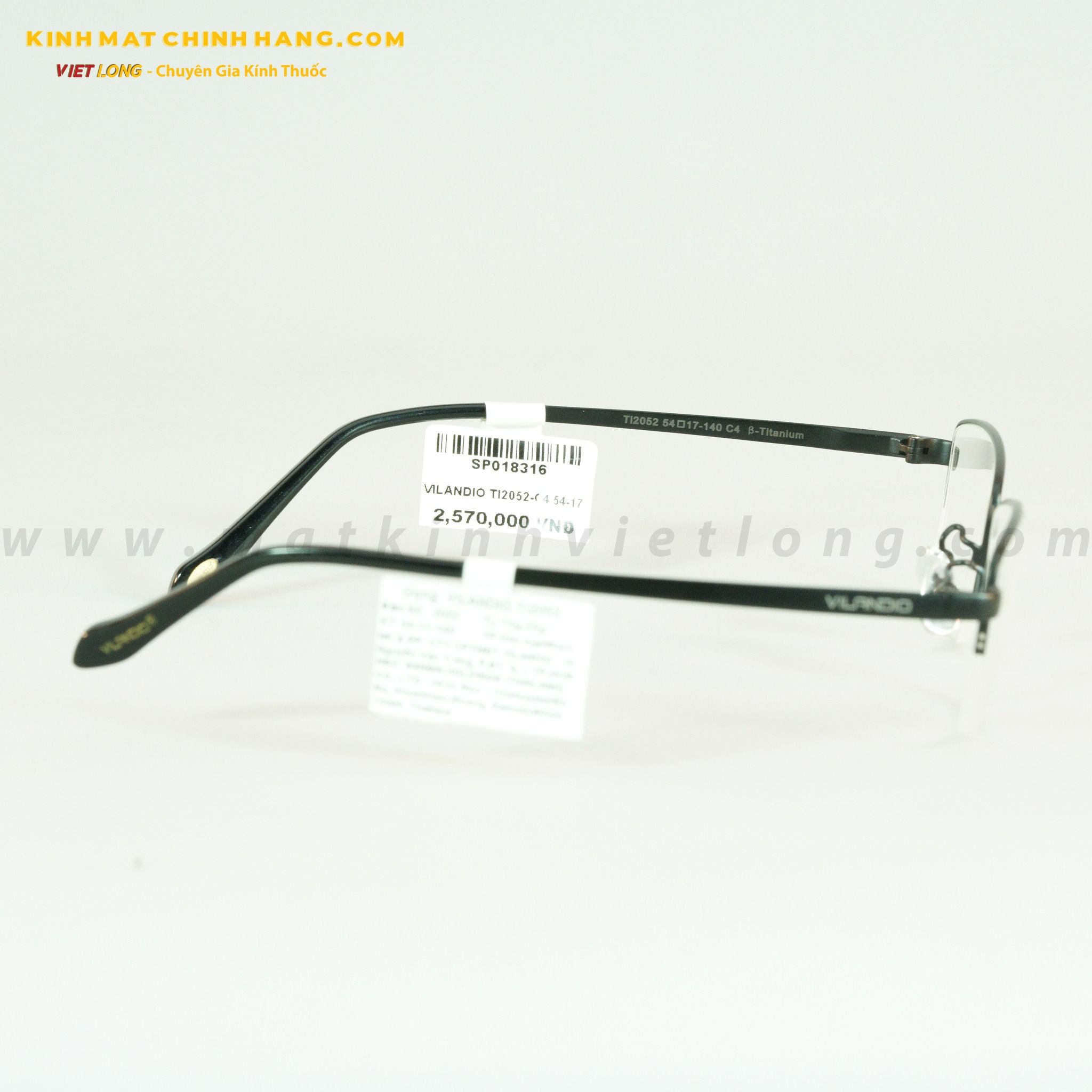 GỌNG KÍNH VILANDIO TI2052-C4 54-17