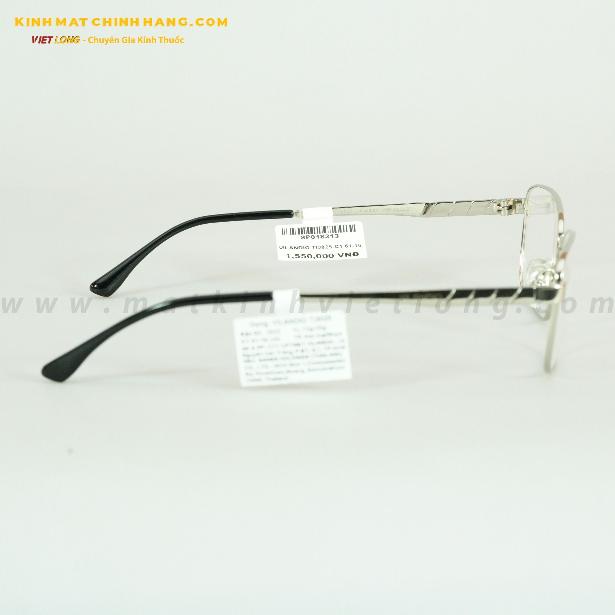 GỌNG KÍNH VILANDIO TI3025-C1 61-16