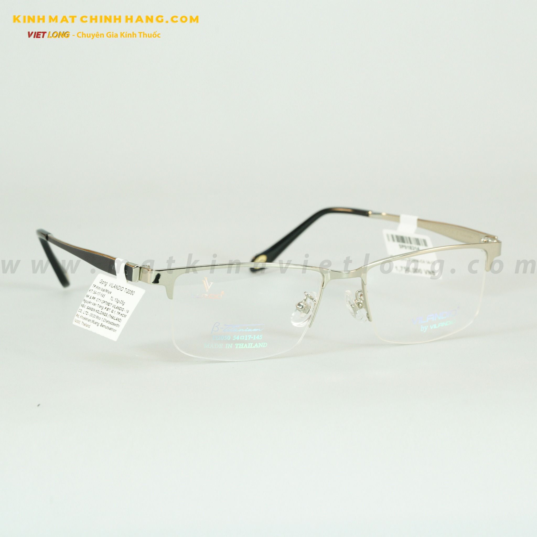 GỌNG KÍNH VILANDIO TI2050-C4 54-17