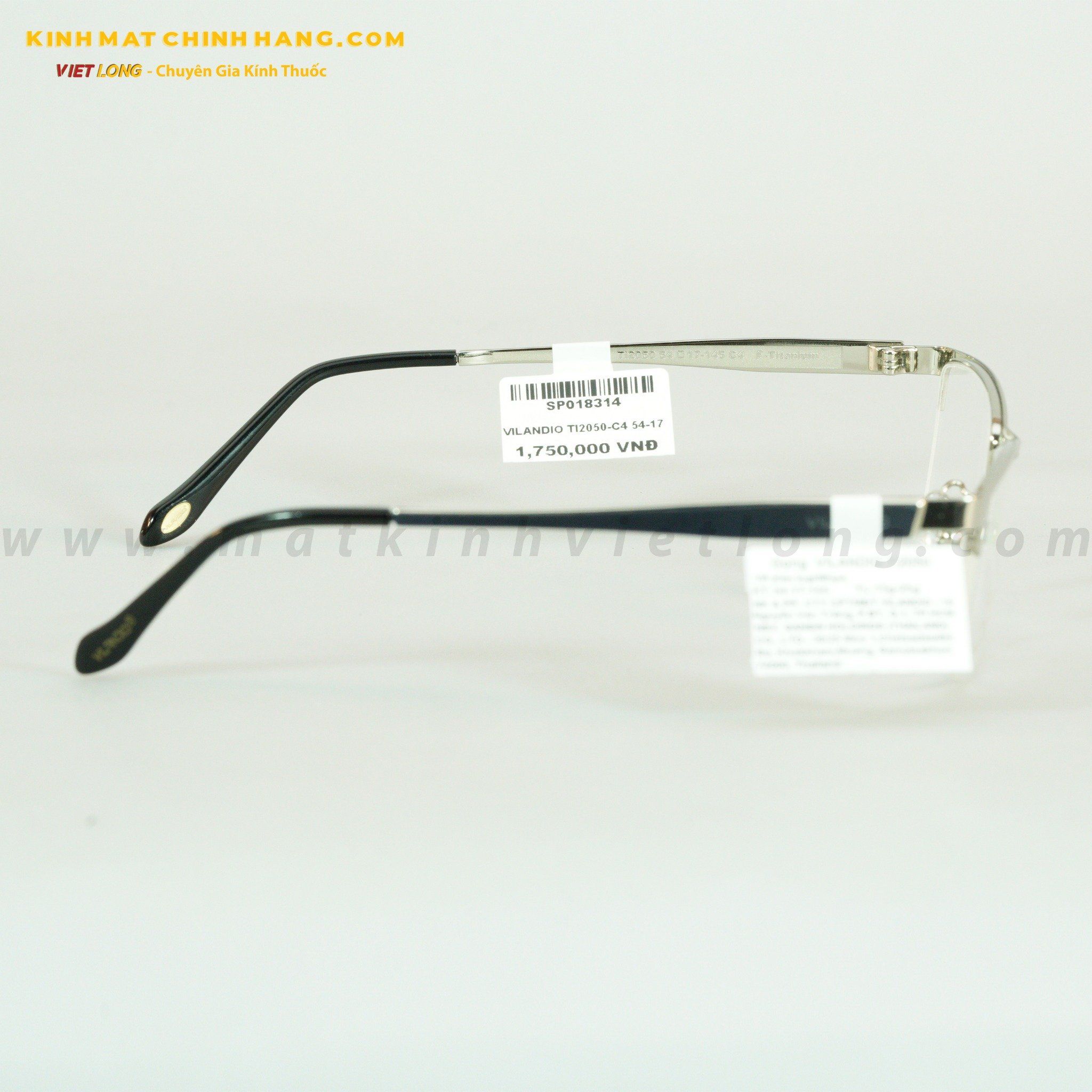 GỌNG KÍNH VILANDIO TI2050-C4 54-17