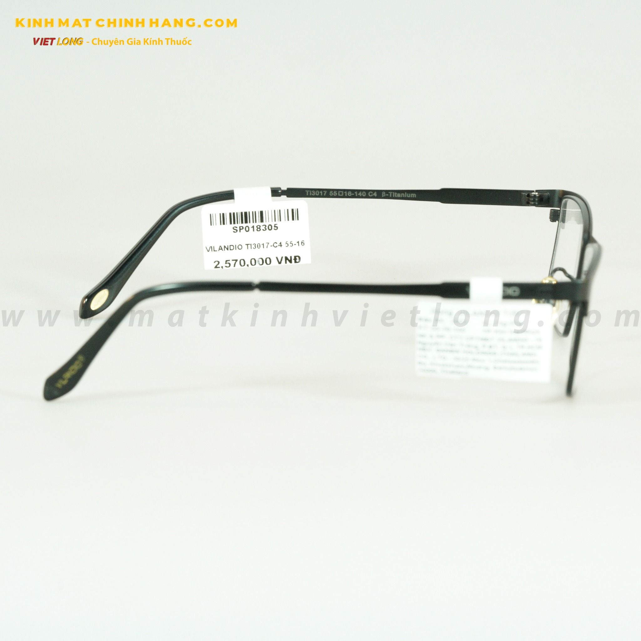 GỌNG KÍNH VILANDIO TI3017-C4 55-16