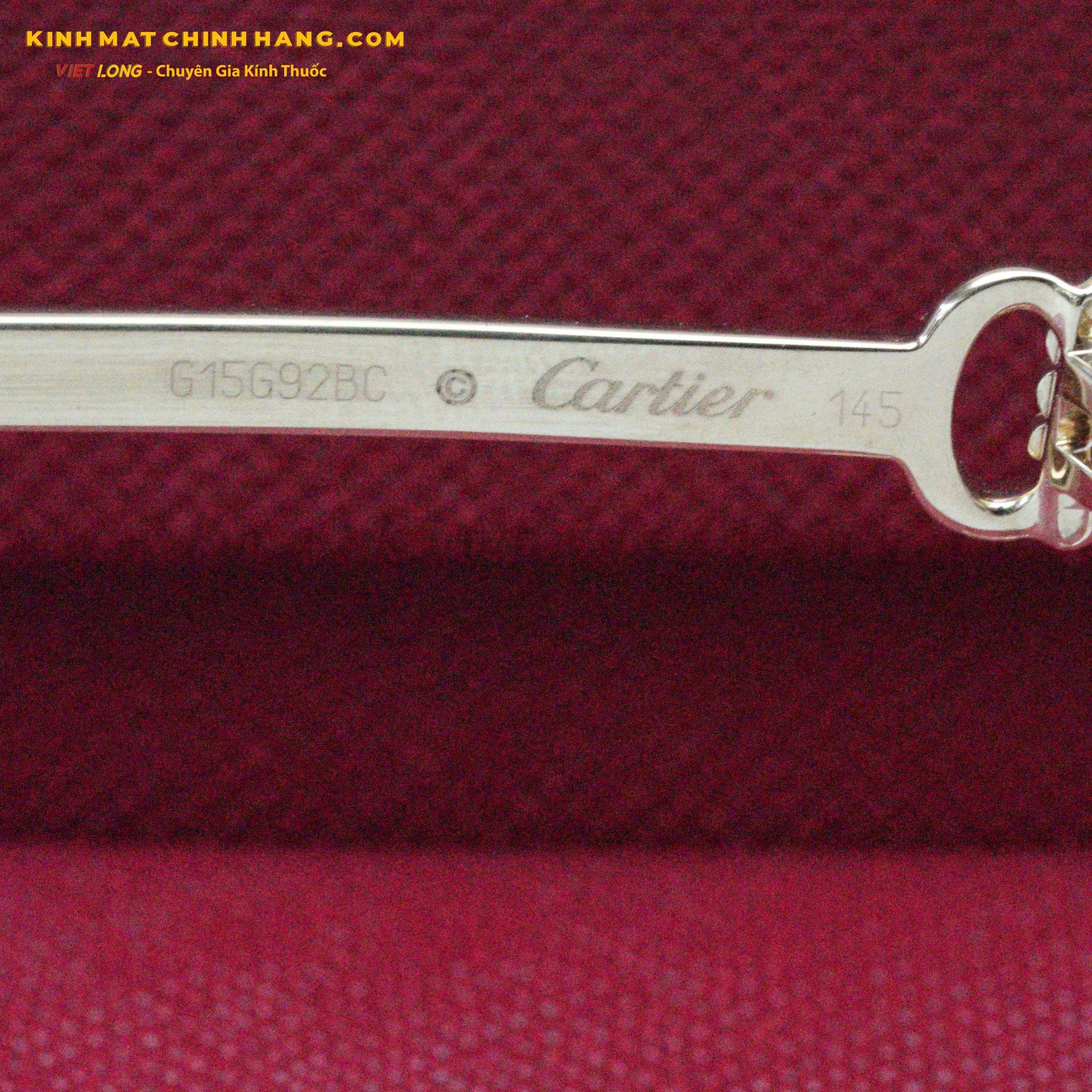  GỌNG KÍNH CARTIER CT02840-002 56-15 