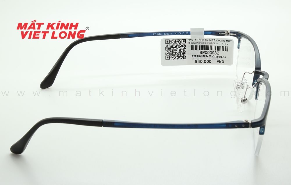  GỌNG KÍNH EXFASH EF6477-C108 52-16 