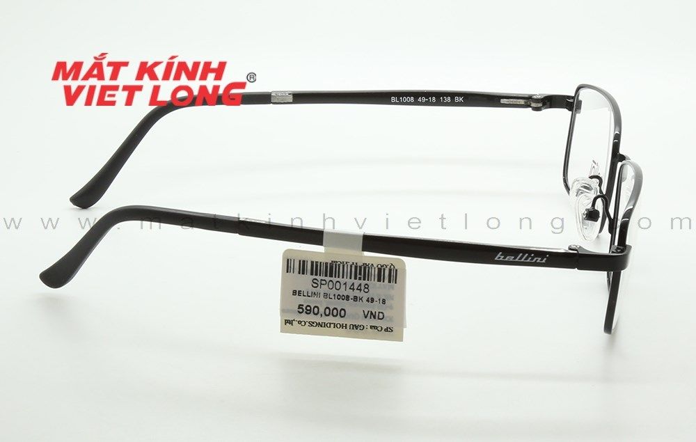  GỌNG KÍNH BELLINI BL1008-BK 49-18 