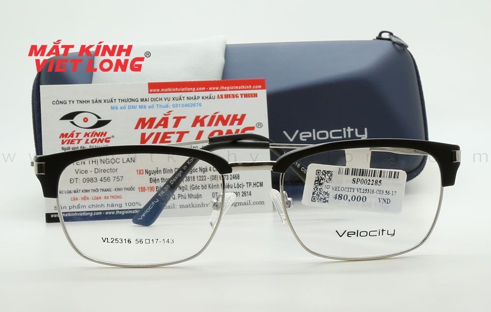  GỌNG KÍNH VELOCITY VL25316-C03 56-17 