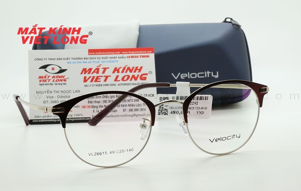  GỌNG KÍNH VELOCITY VL26615-C03 49-20 