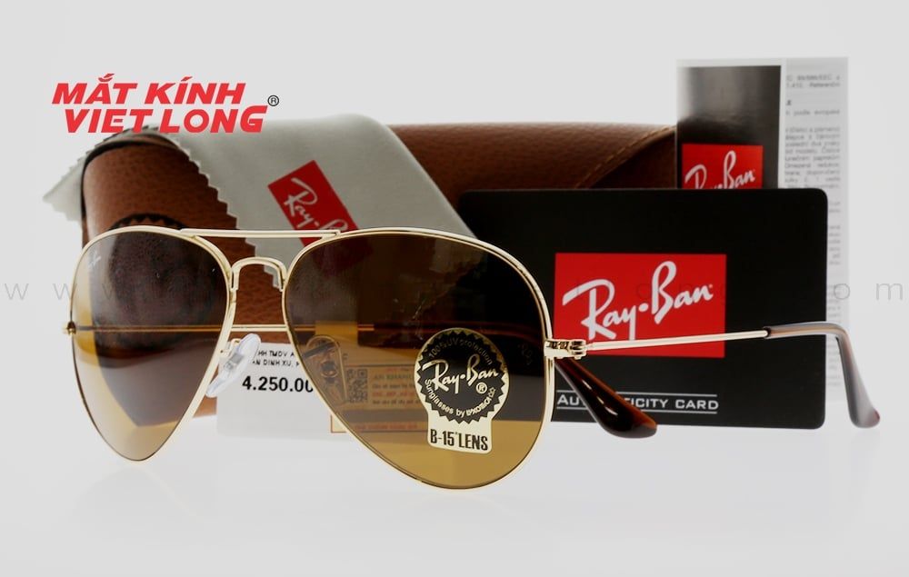  KÍNH MÁT RAYBAN RB3025-001/33 58-14 