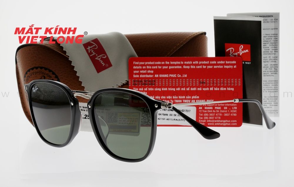  KÍNH MÁT RAYBAN RB2448NF-901 53-21 