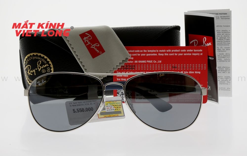  KÍNH MÁT RAYBAN RB3549-9012/88 61-16 