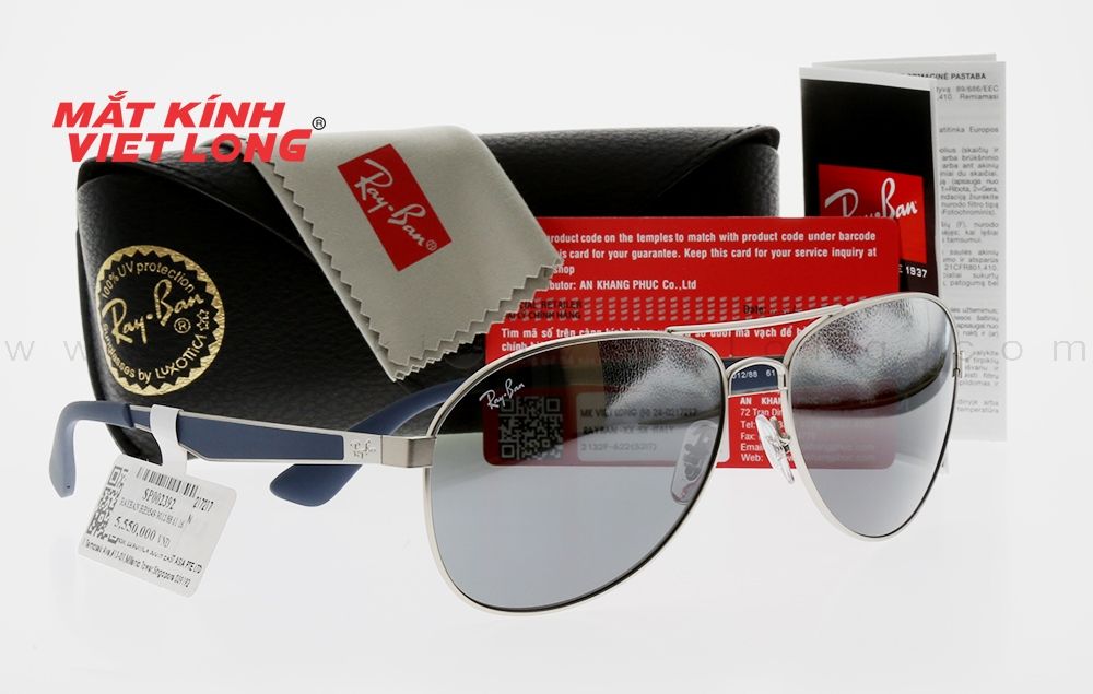  KÍNH MÁT RAYBAN RB3549-9012/88 61-16 