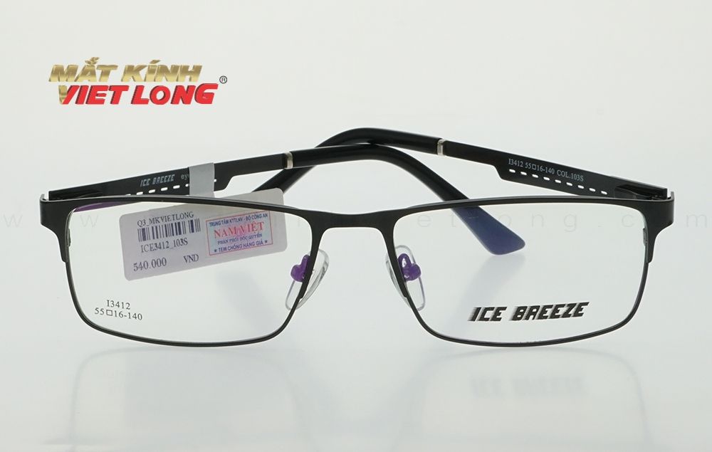  GỌNG KÍNH ICE BREEZE I3412-103S 55-16 