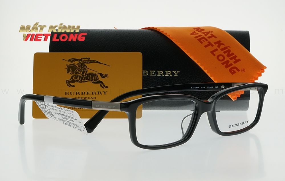  GỌNG KÍNH BURBERRY B2218D-3001 55-16 