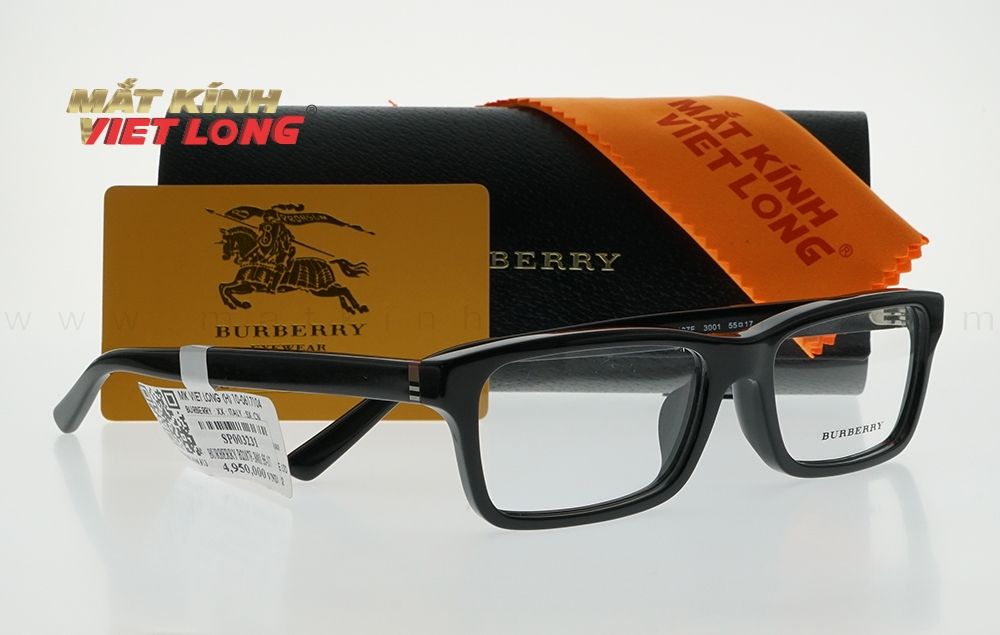  GỌNG KÍNH BURBERRY B2187F-3001 55-17 