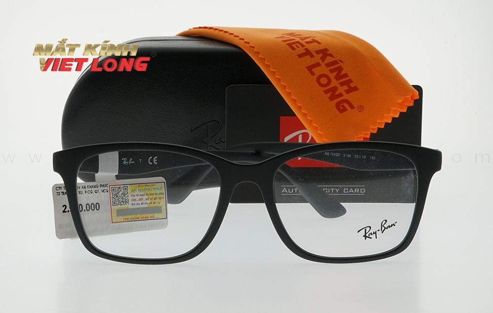  GỌNG KÍNH RAYBAN RB7059D-5196 55-18 