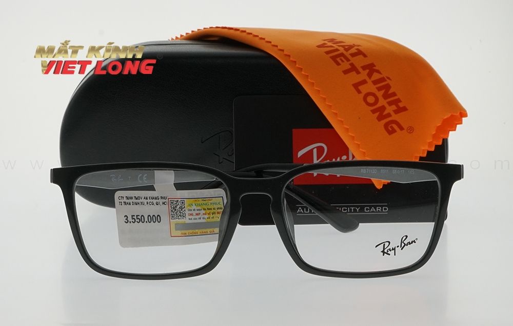  GỌNG KÍNH RAYBAN RB7113D-8011 56-17 