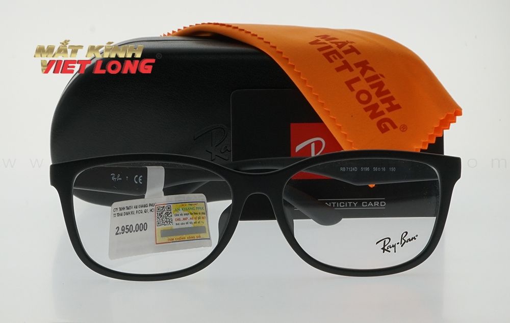  GỌNG KÍNH RAYBAN RB7124D-5196 56-16 