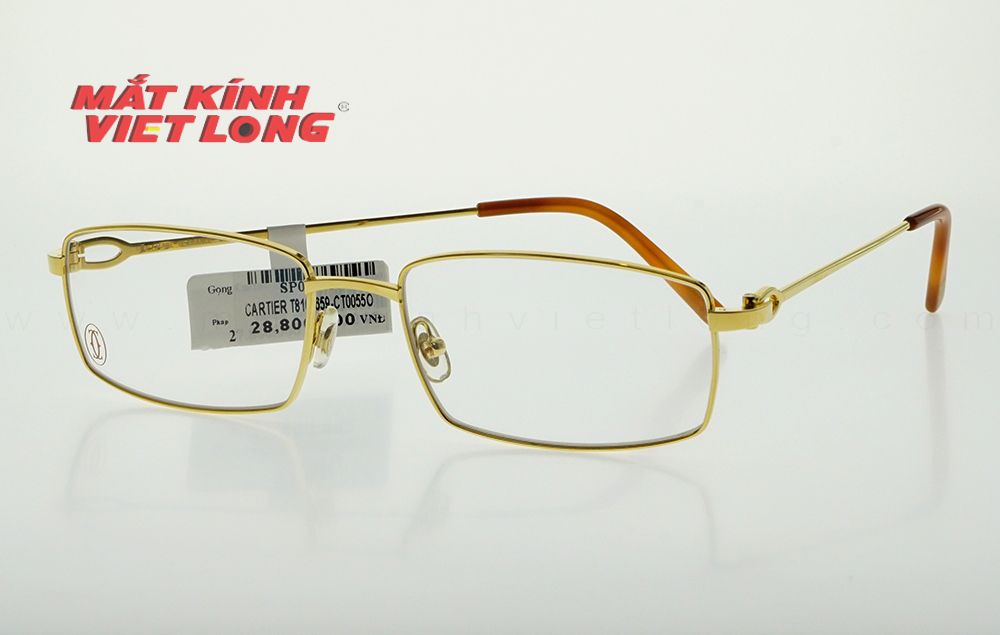  GỌNG KÍNH CARTIER T8100659-CT0055O-005 