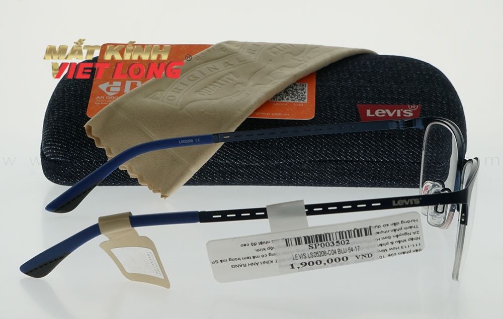  GỌNG KÍNH LEVIS LS05208-C04 BLU 54-17 