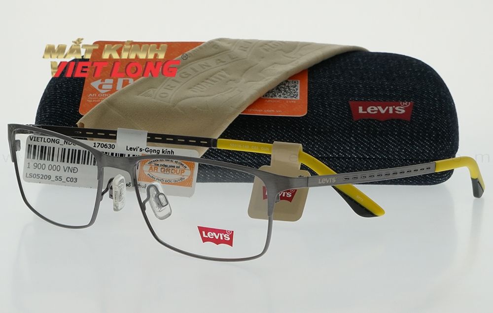  GỌNG KÍNH LEVIS LS05209-C03 GUN 55-16 