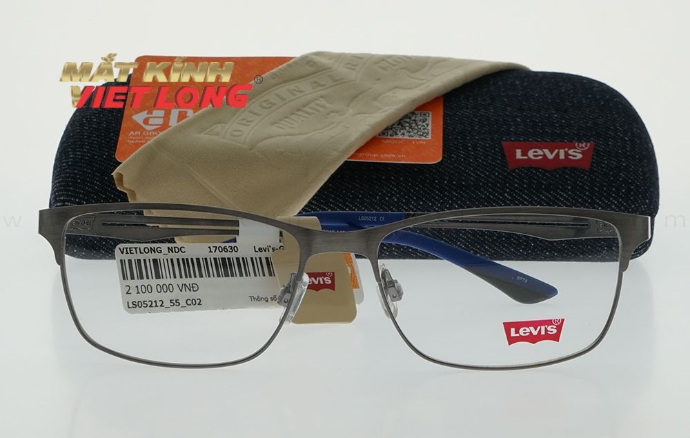  GỌNG KÍNH LEVIS LS05212-C02 GUN 55-16 