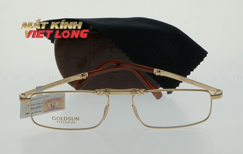  GỌNG KÍNH GOLDSUN GS1518-F010 53-16 