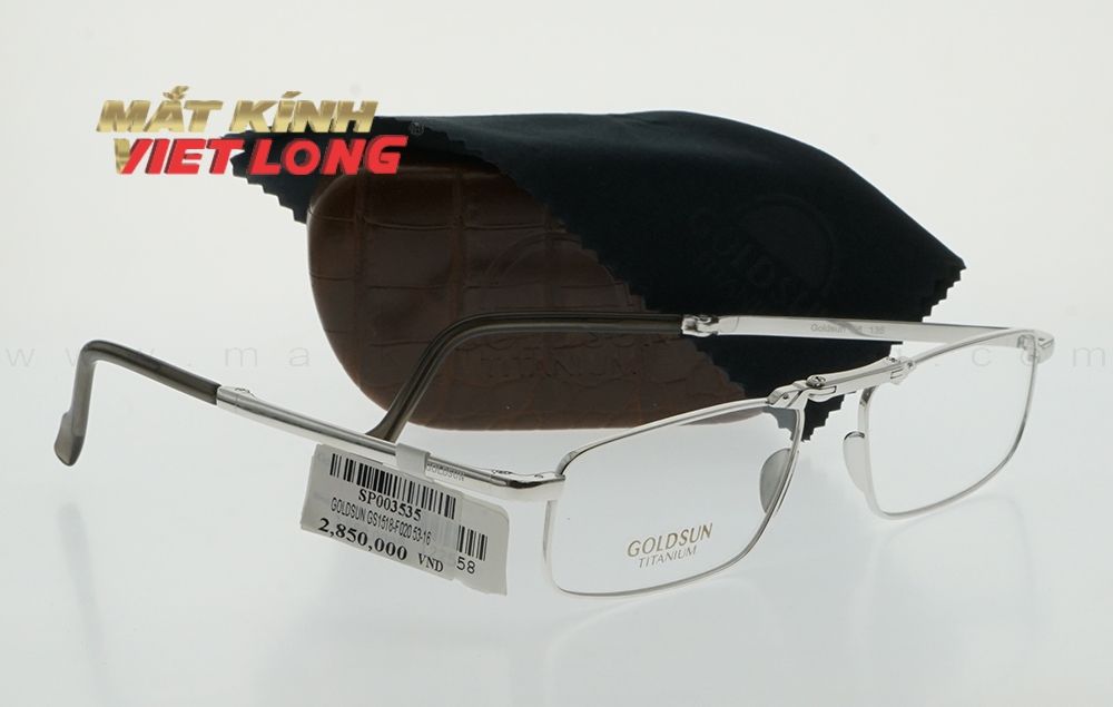  GỌNG KÍNH GOLDSUN GS1518-F020 53-16 