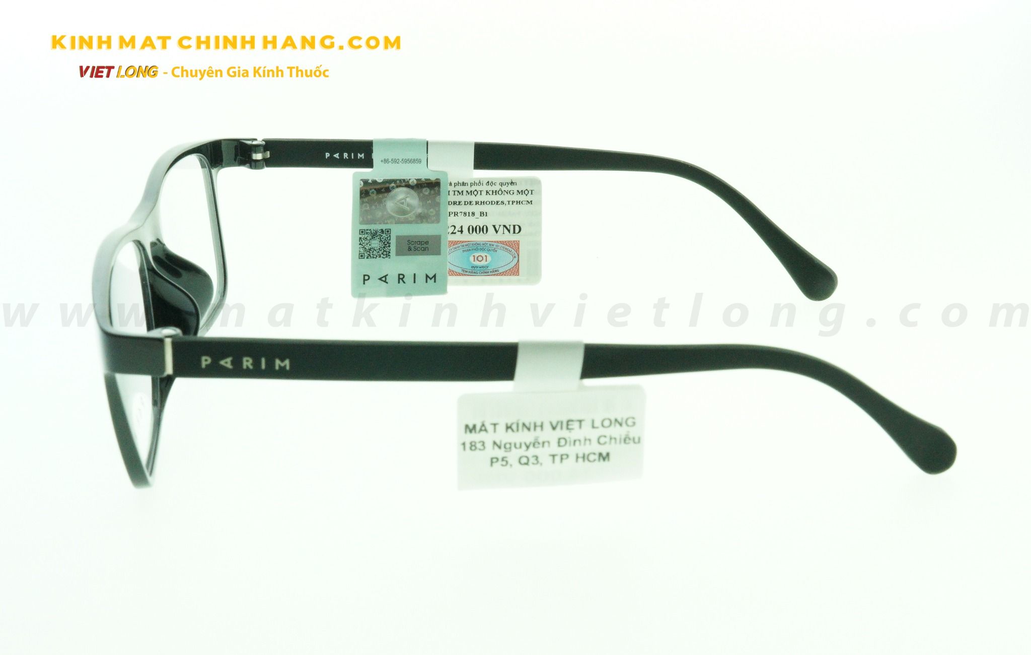  GỌNG KÍNH PARIM PR7818-B1 53-15 