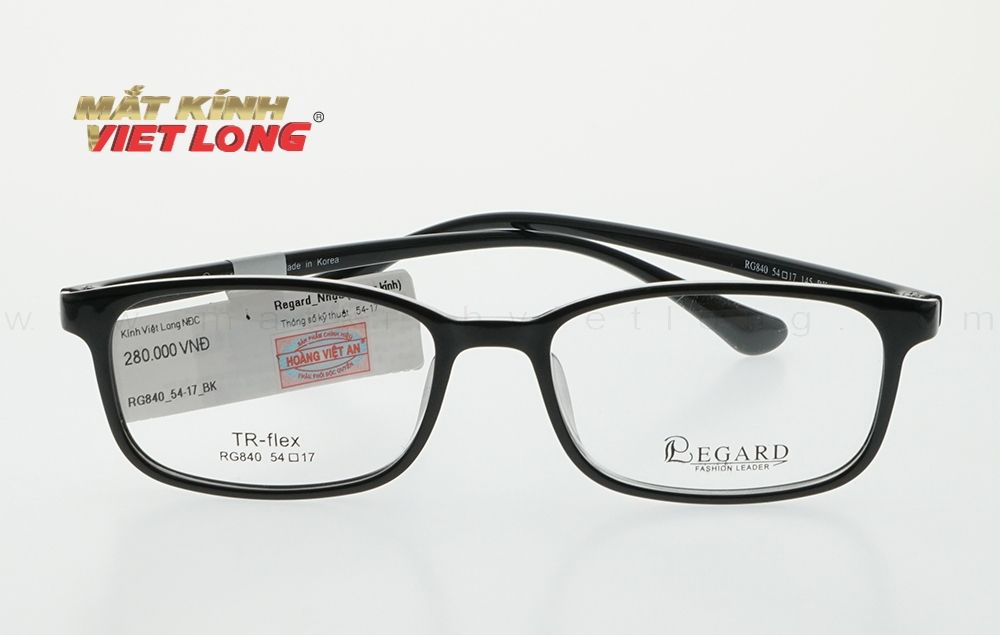  GỌNG KÍNH REGARD RG840-BK 54-17 