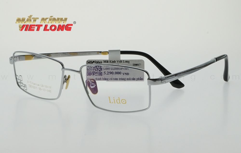  GỌNG KÍNH LIDO LD1511F-C2/1 55-17 