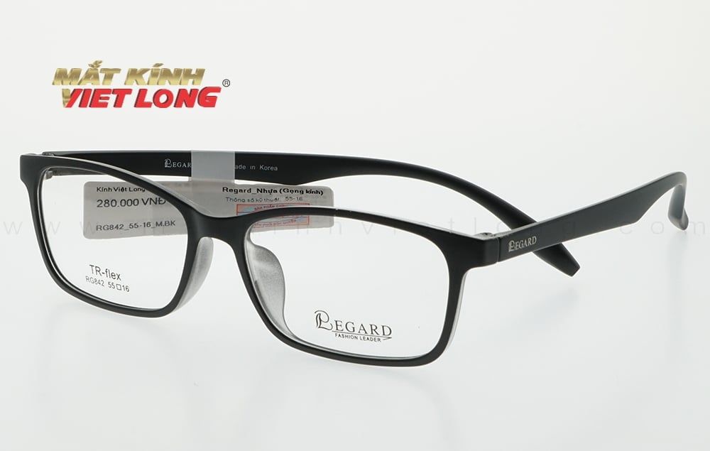  GỌNG KÍNH REGARD RG842-MBK 55-16 