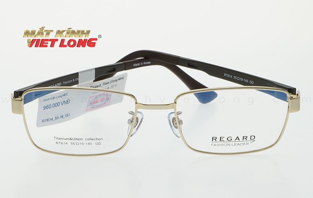  GỌNG KÍNH REGARD RT614-GD 55-19 