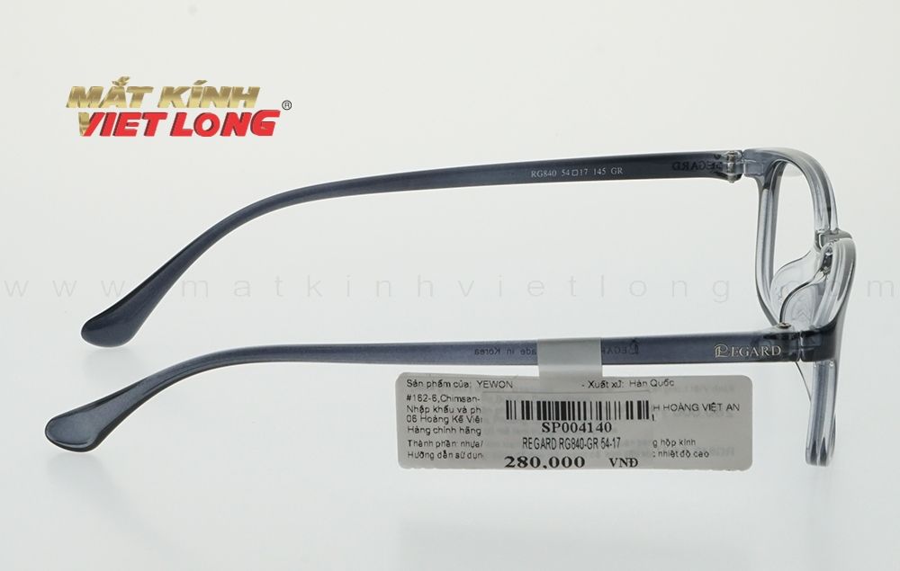  GỌNG KÍNH REGARD RG840-GR 54-17 