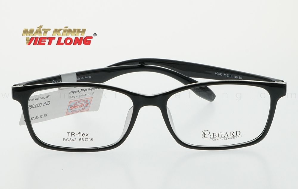  GỌNG KÍNH REGARD RG842-BK 55-16 