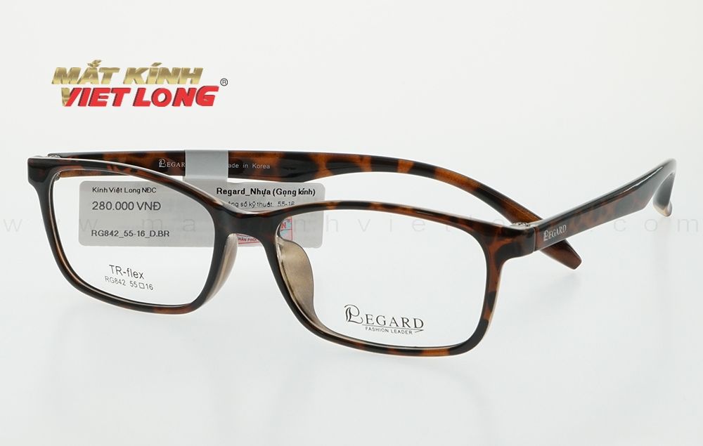  GỌNG KÍNH REGARD RG842-DBR 55-16 