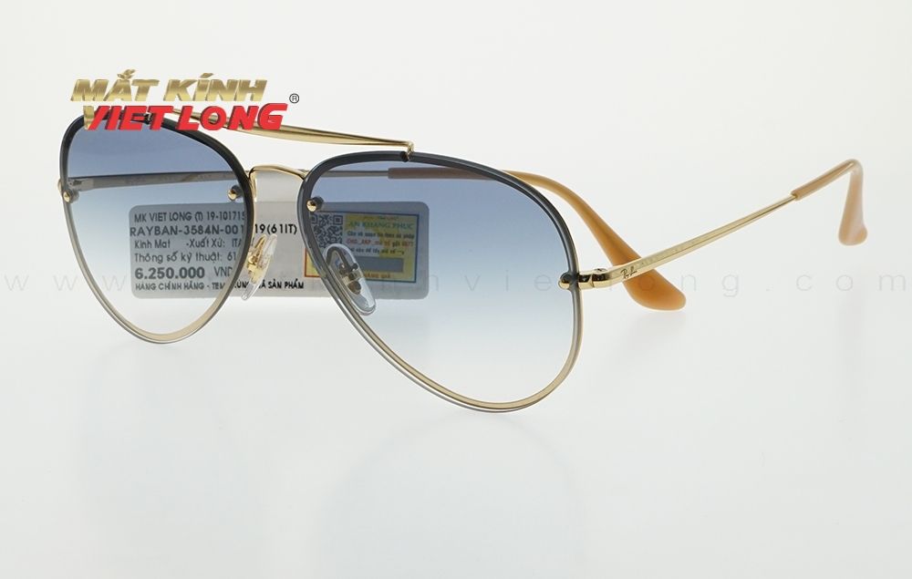  KÍNH MÁT RAYBAN RB3584N-001/19 61-13 