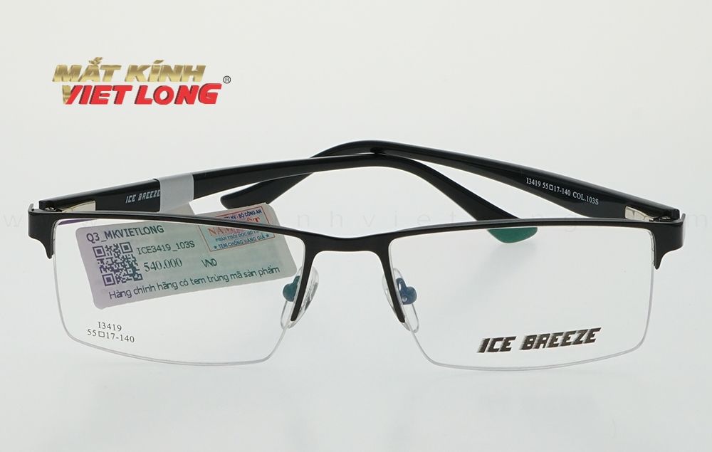  GỌNG KÍNH ICE BREEZE I3419-103S 55-17 