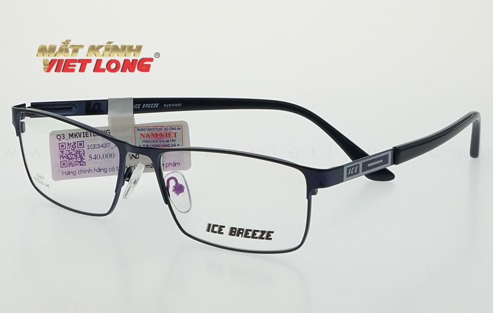  GỌNG KÍNH ICE BREEZE I3437-104S 57-16 