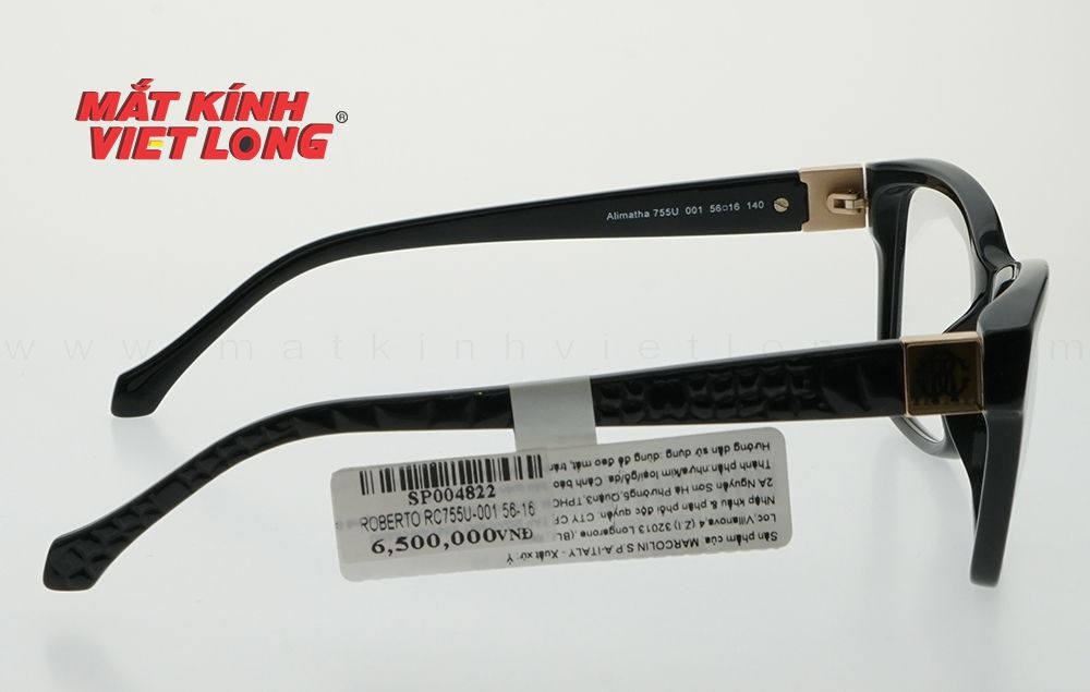  GỌNG KÍNH ROBERTO RC755U-001 56-16 